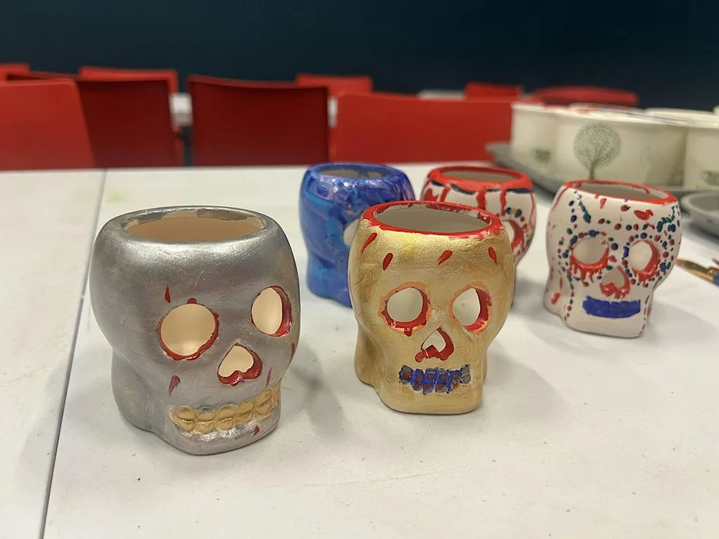 Alloween Pottery Painting