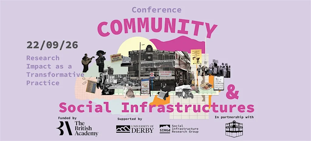CONFERENCE COMMUNITY & SOCIAL INFRASTRUCTURES at Marketing Derby