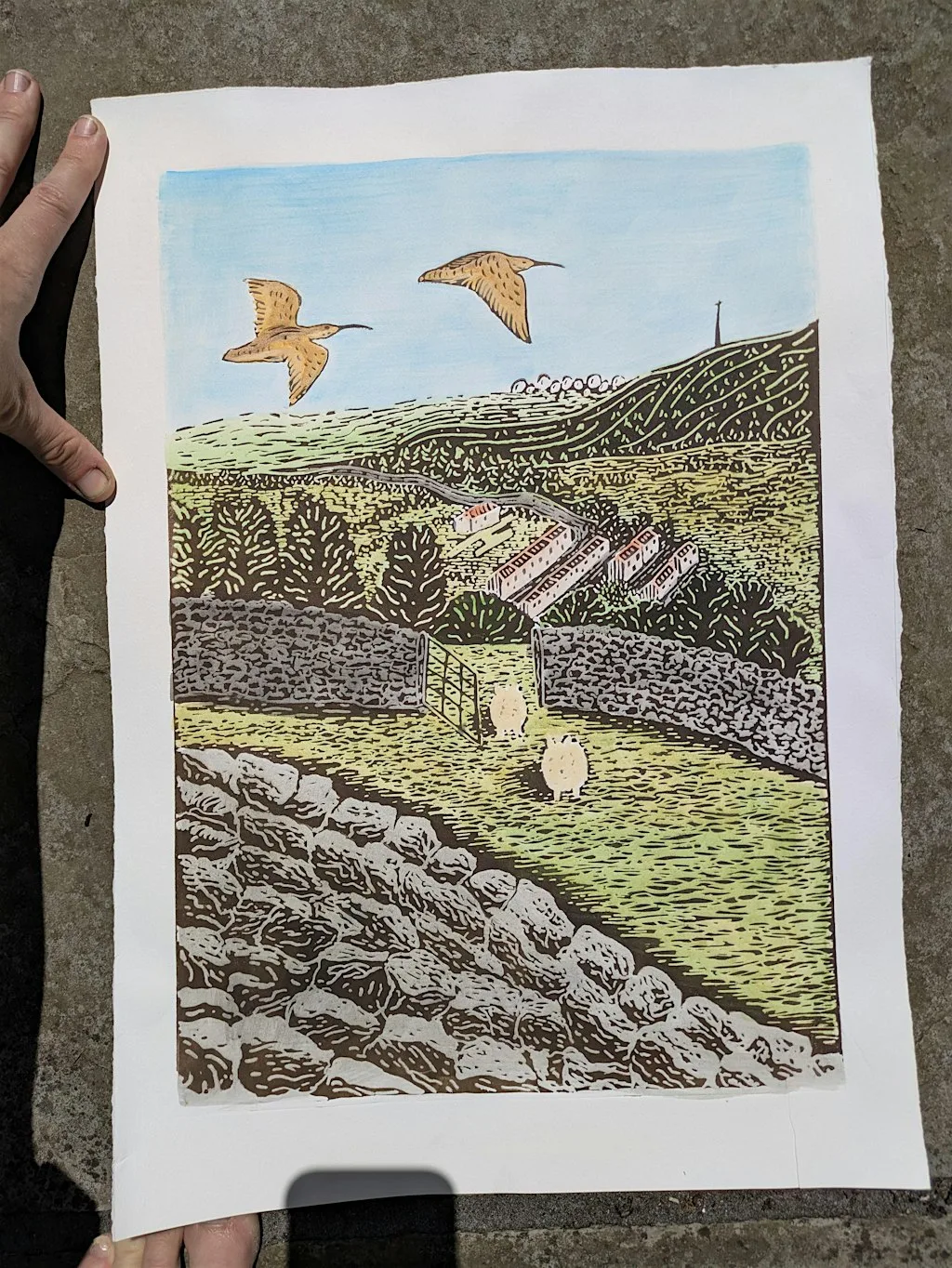 Printmaking workshop - Solar plate etching at 24 Snig Hill