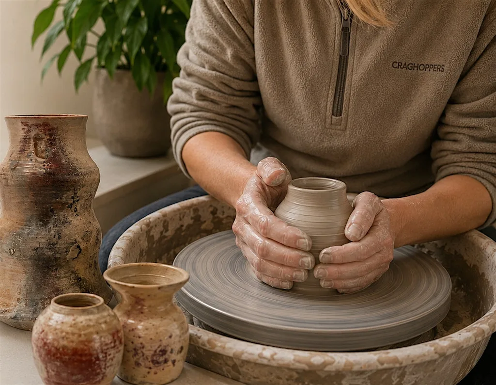 Wheel Throwing Taster Workshop at Glasgow Doors Open 1-2pm at 142 Crownpoint Rd
