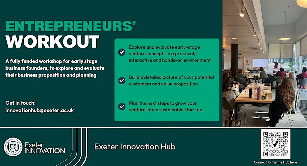 Entrepreneur's Workout at Exeter Innovation Hub