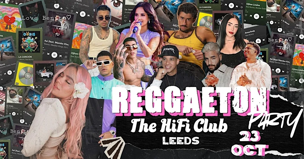 Reggaeton Party (Leeds) October 2026 at The HiFi Club