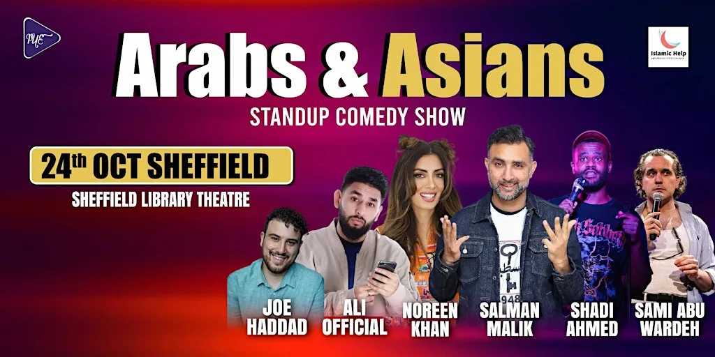 Arabs & Asians Stand-up Comedy Show Sheffield