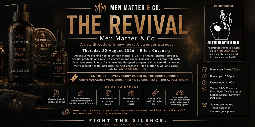 Men Matter & Co - The Revival at Elle’s Coventry Ltd