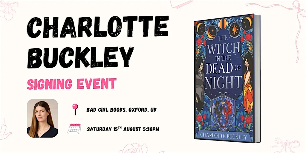Charlotte Buckley signing event