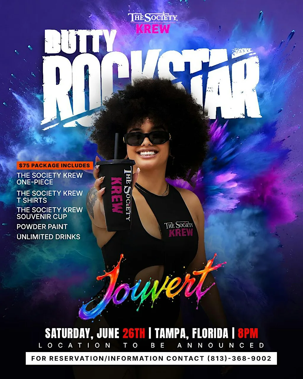 THE SOCIETY KREW - DUTTY ROCKSTAR JOUVERT
