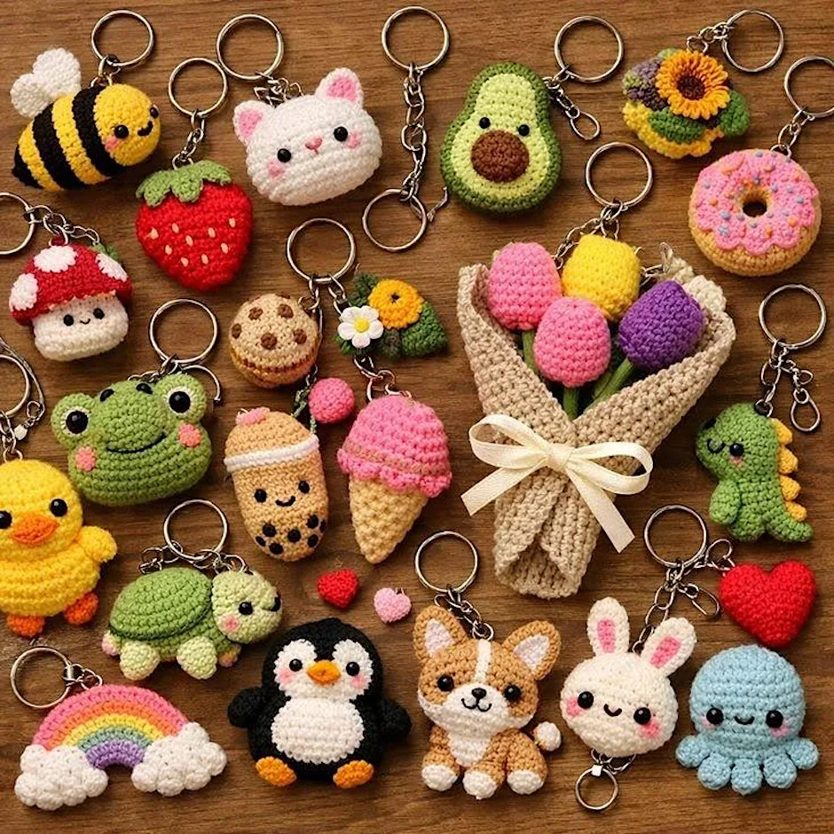 Beginner crochet Workshop-Make your own keychain at Brick Lane