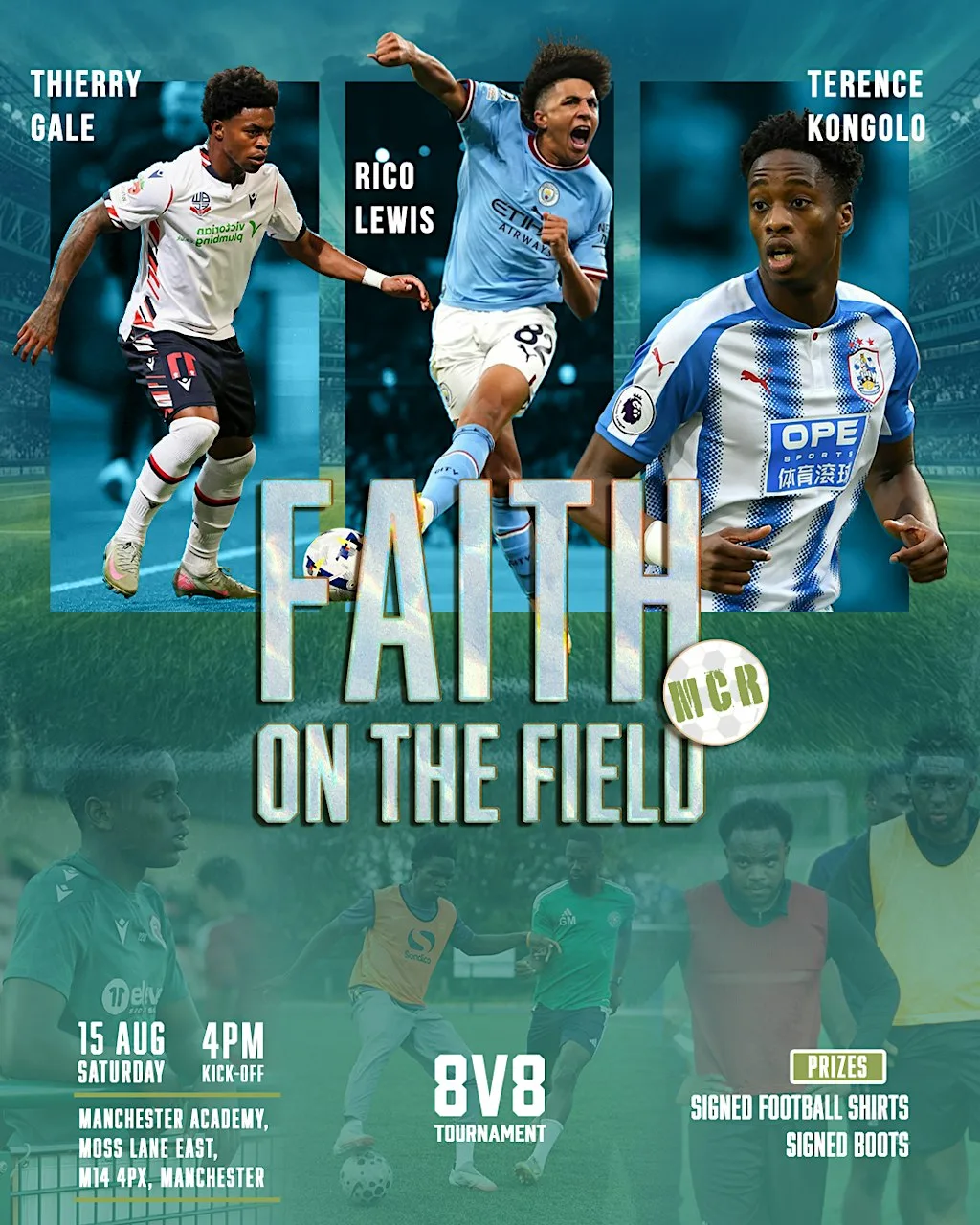 Faith On The Field at Manchester Academy High School