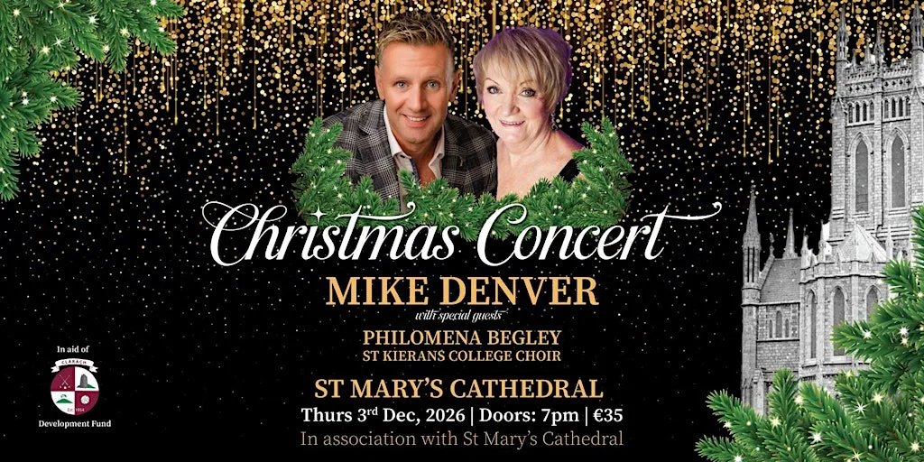 Mike Denver, Philomena Begley & Guests Christmas Concert in Kilkenny.