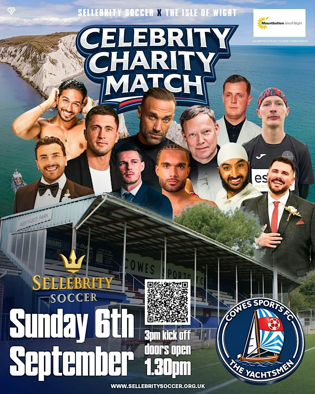 Celebrity charity football match