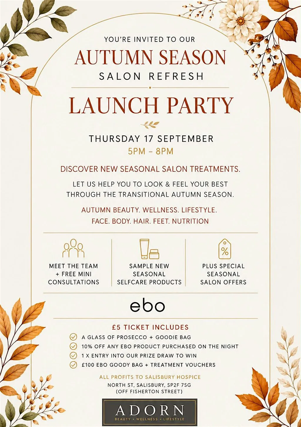 AUTUMN SEASON LAUNCH PARTY - ADORN