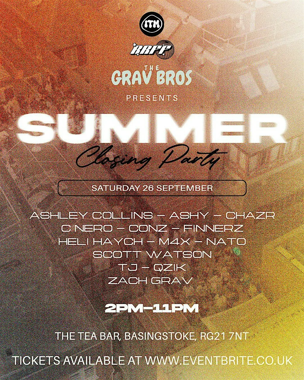 SUMMER CLOSING PARTY 'RRFF - INTHEMIX - THEGRAVBROS'