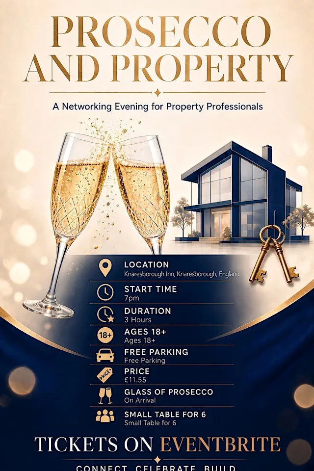 Prosecco and Property at Knaresborough Inn