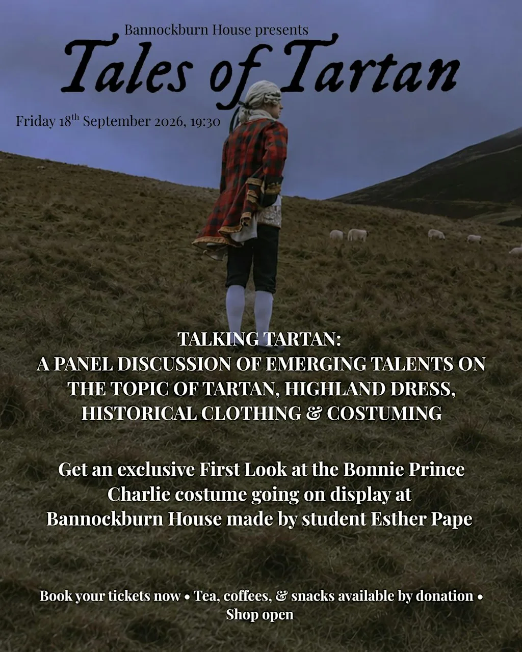 Tales of Tartan Evening at Bannockburn House