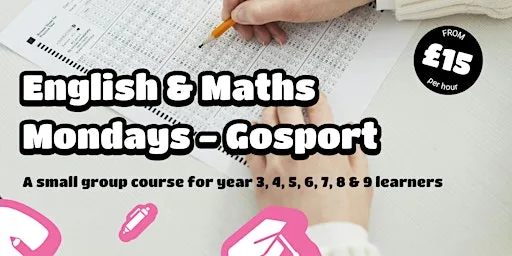 Primary/Secondary Course (English & Maths), Year 3-9 (Gosport) at GoSport Activity Centre