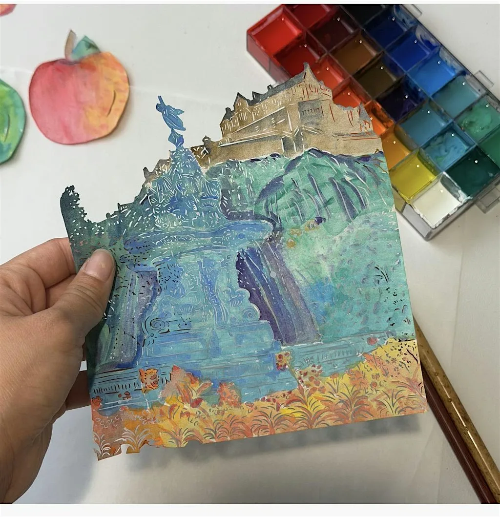 Paper-Cut Dyeing Workshop