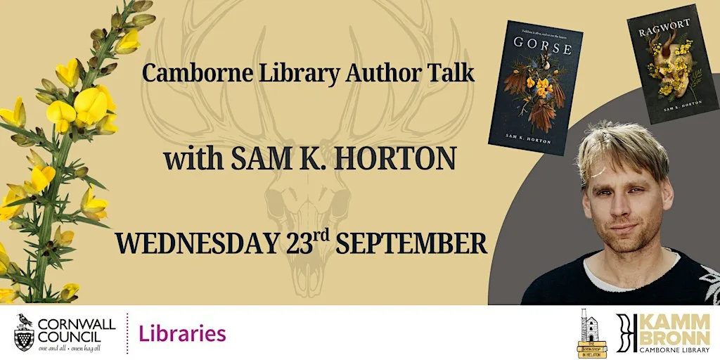 Author Talk with Sam K. Horton at Camborne Library at Camborne Library