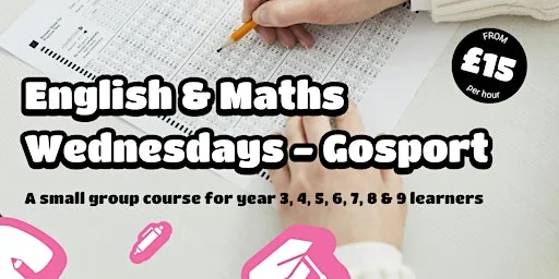 Primary/Secondary Course (English & Maths), Year 3-9 (Gosport) at St Vincent College