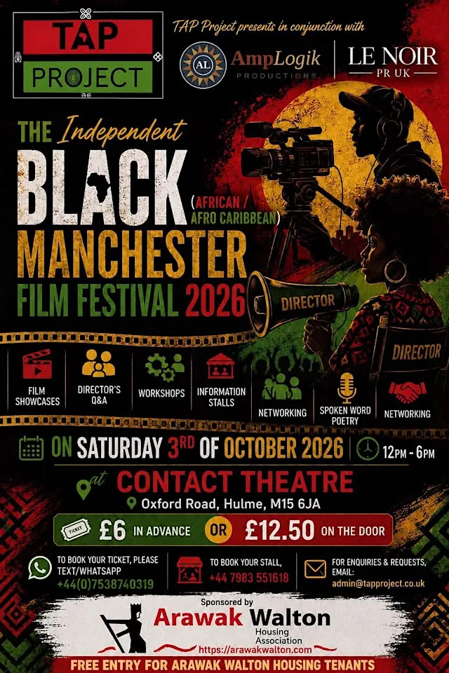 The Independent Black (African/Caribbean) Manchester Film Festival 2026