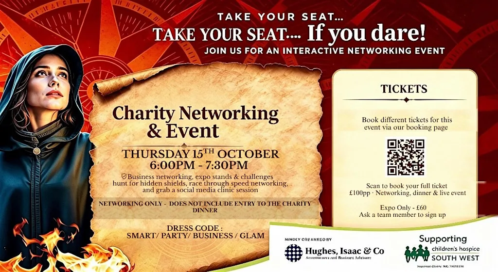 Charity Networking Event at DoubleTree by Hilton Bristol City Centre