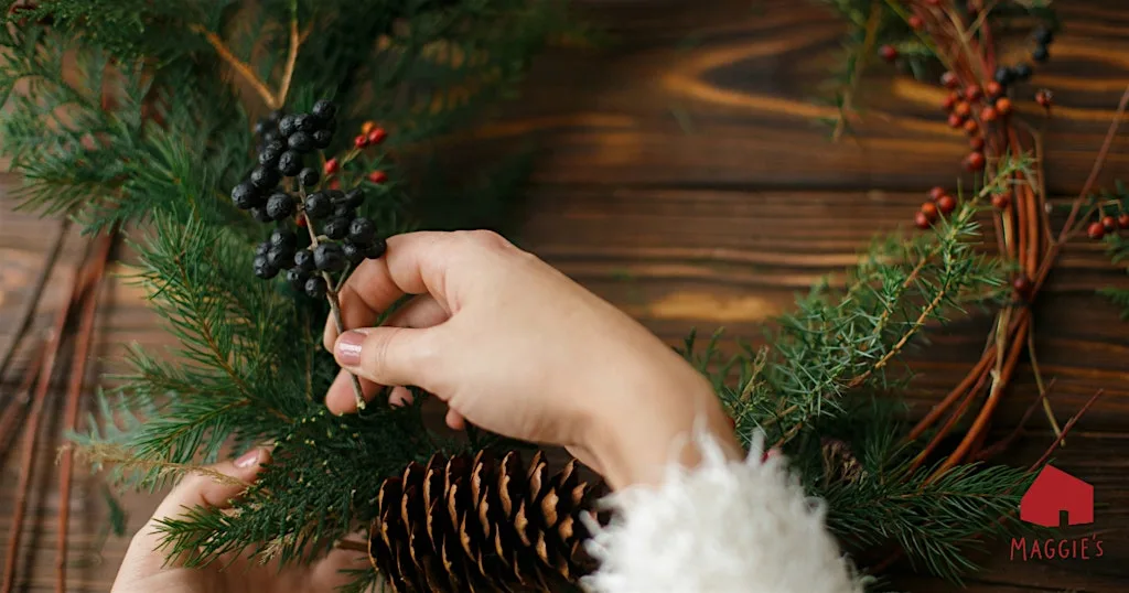 Wreath Making at Maggie's Northampton 2026