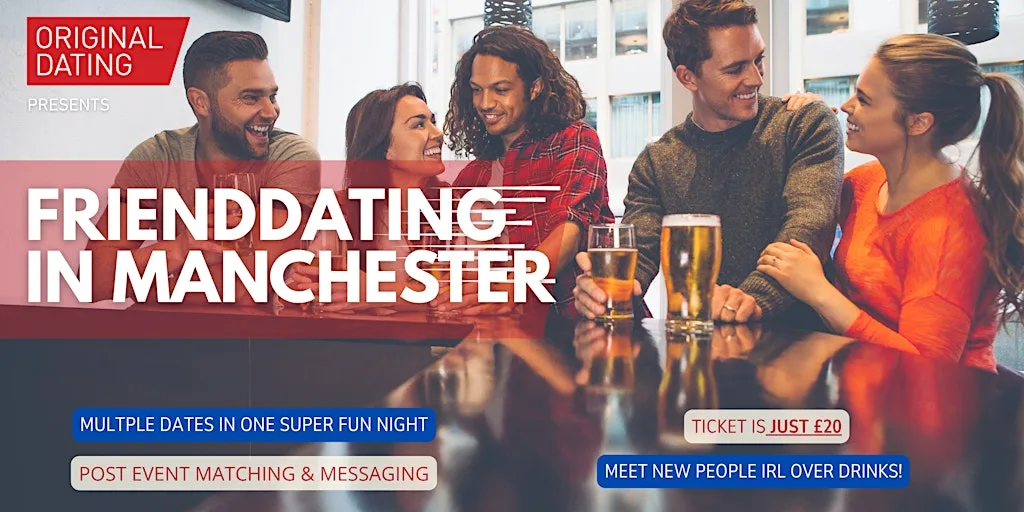 FriendDating in Manchester (Ages 18-59) at Manahatta Deansgate