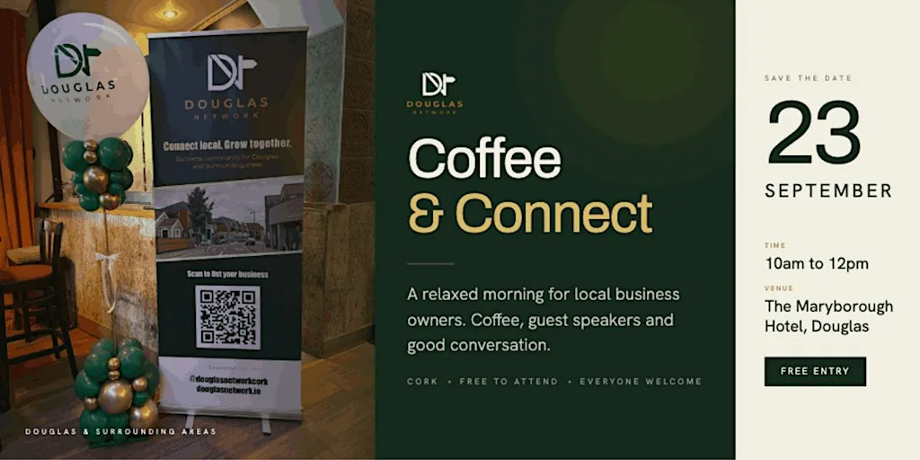 Coffee & Connect | Douglas Network Coffee Morning at Maryborough Hotel & Spa