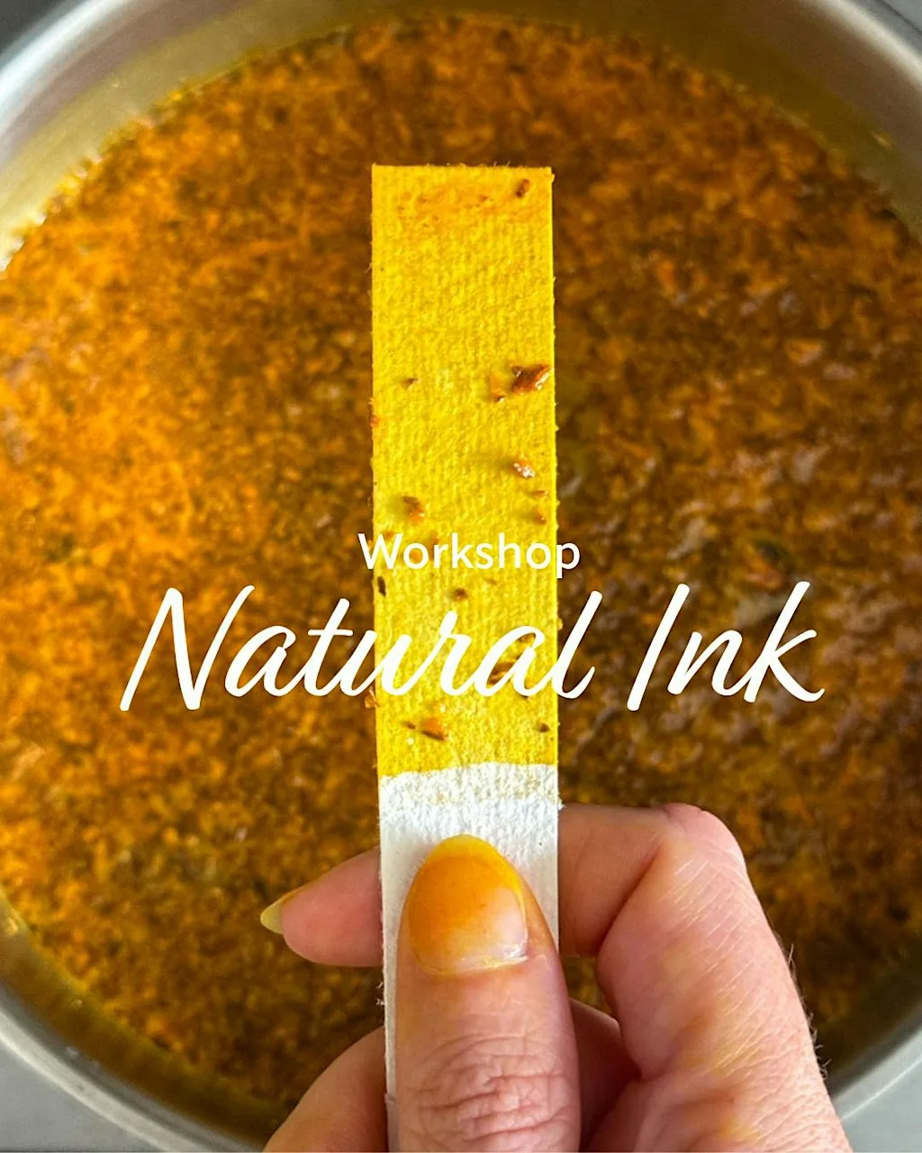 Natural Ink Workshop: Ancestral Knowledge for a Sustainable Future