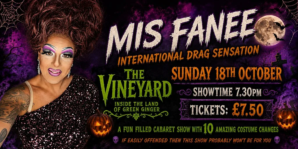 Mis Fanee Halloween Special at Vineyard 72