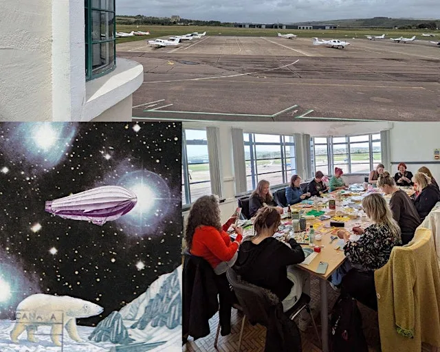 The Festive Cut! A Christmas Collage Workshop