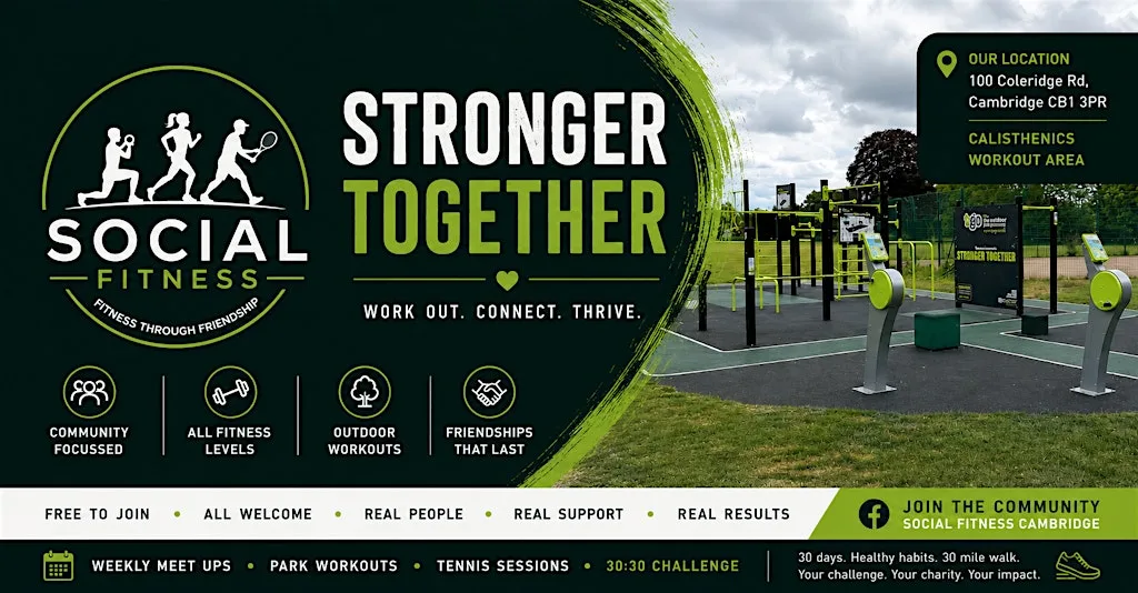 Workout Wednesday – Free Social Fitness Cambridge
