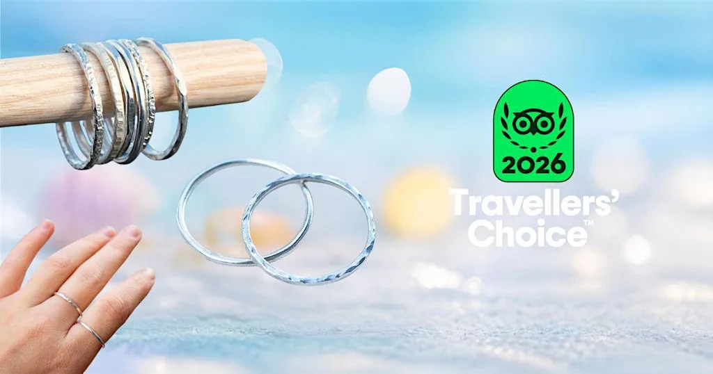 Intro to Jewellery Making – Stacking Rings Workshop at The Sea Glass Studio, Jubilee Wharf