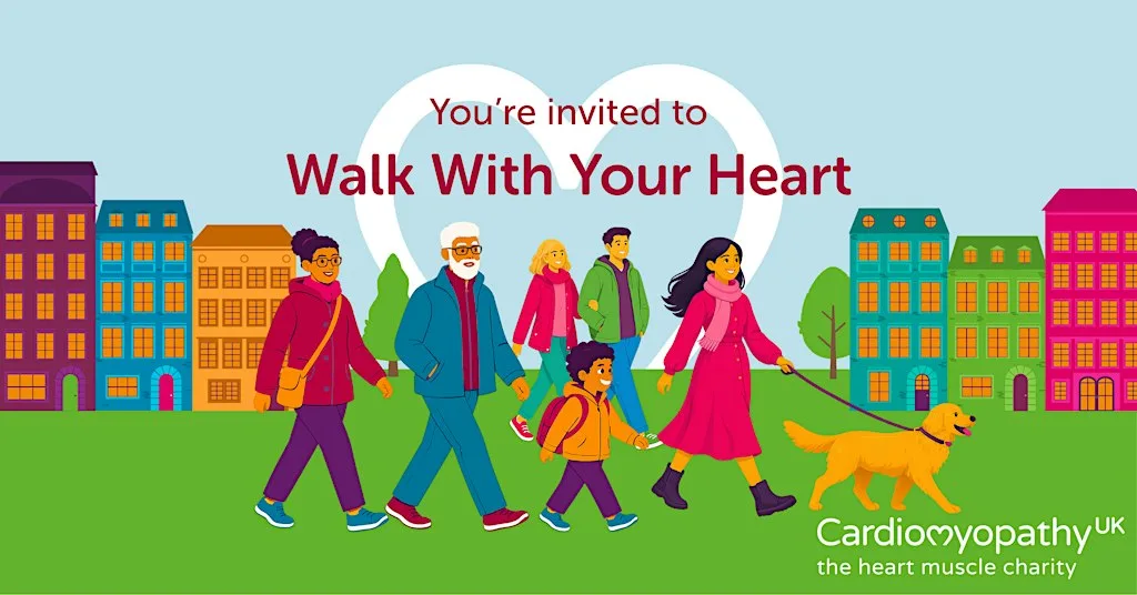 Walk With Your Heart at Cardiomyopathy UK