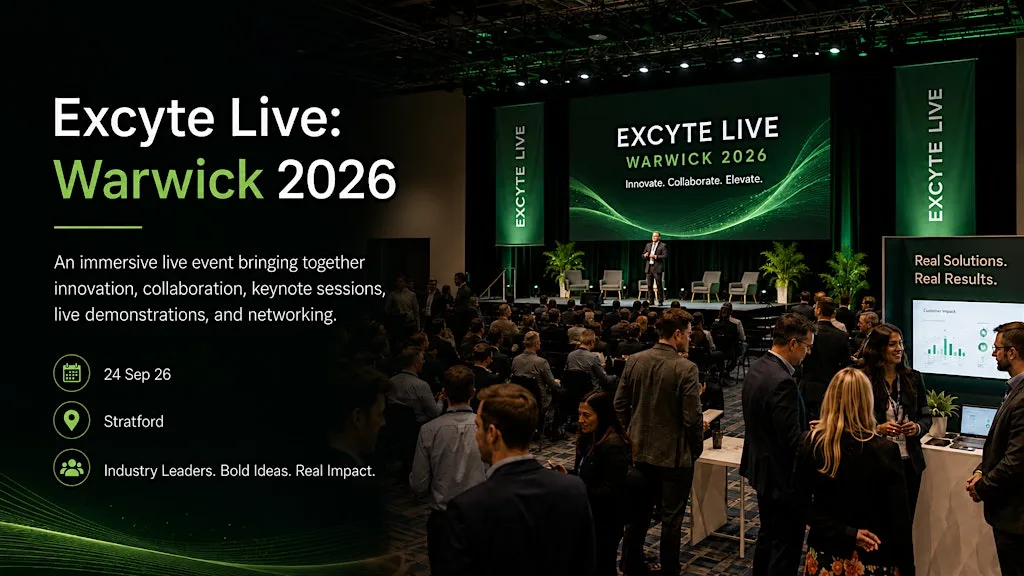 Excyte Live: Warwick 2026 at Stratford Manor