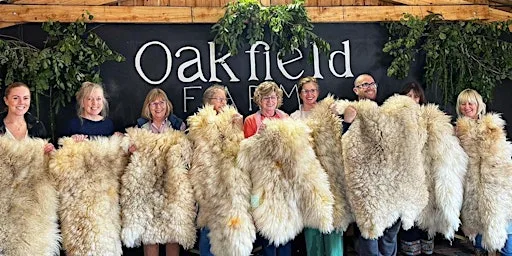 Fleece to Felt Workshop at OAKFIELD - Felted Rug Making Class