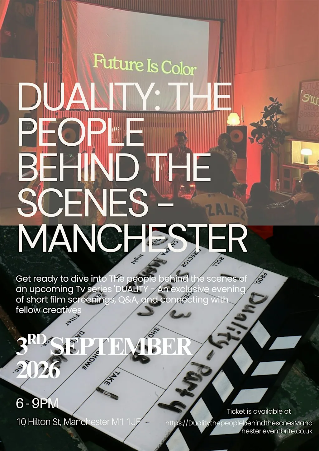 DUALITY: THE PEOPLE BEHIND THE SCENES - MANCHESTER
