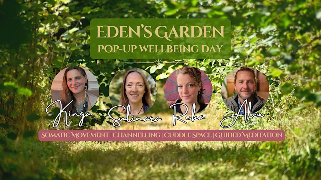 Eden's Garden Pop Up Wellbeing Day at Stanmer Organics