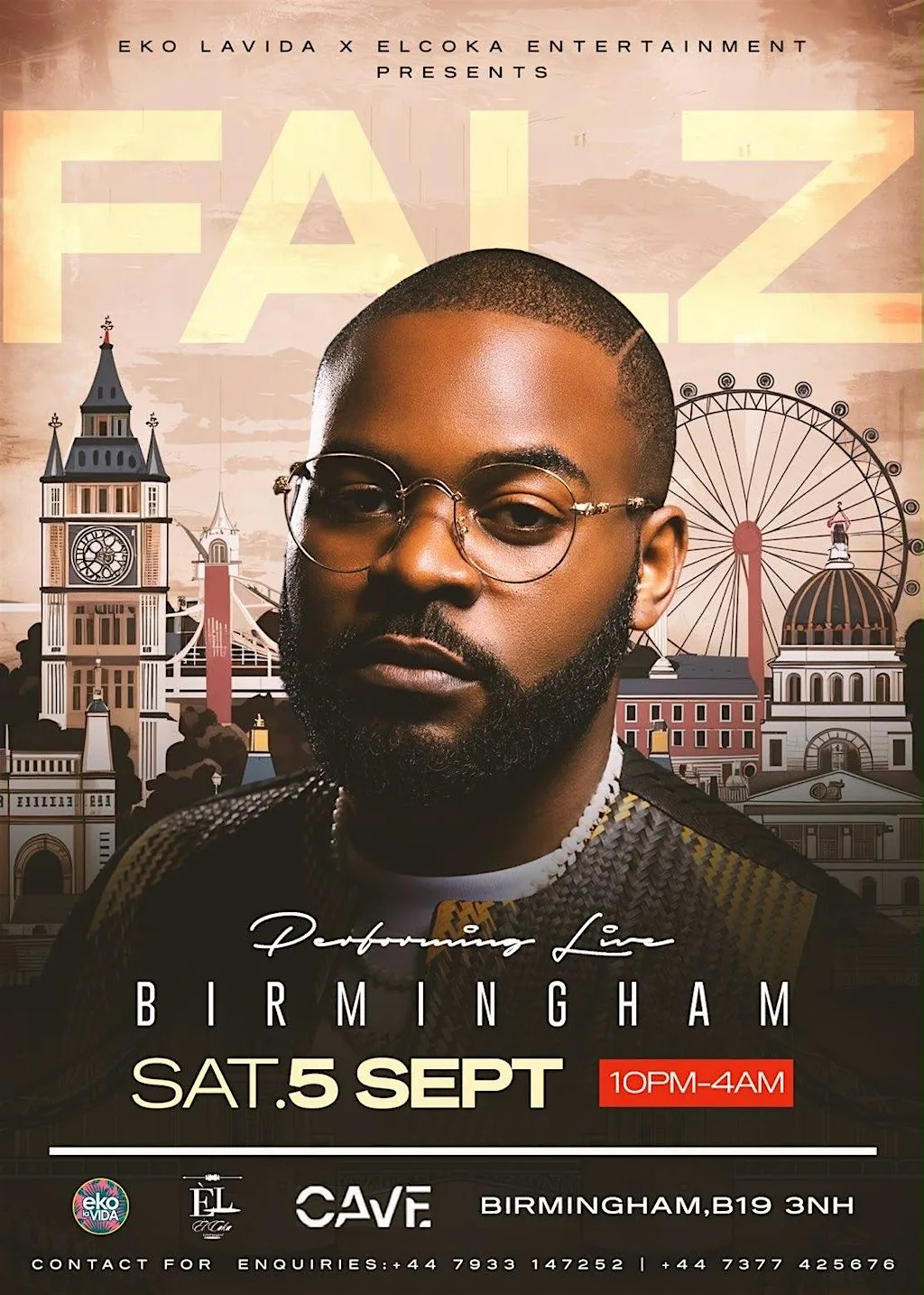 FALZ PERFORMING LIVE IN BIRMINGHAM