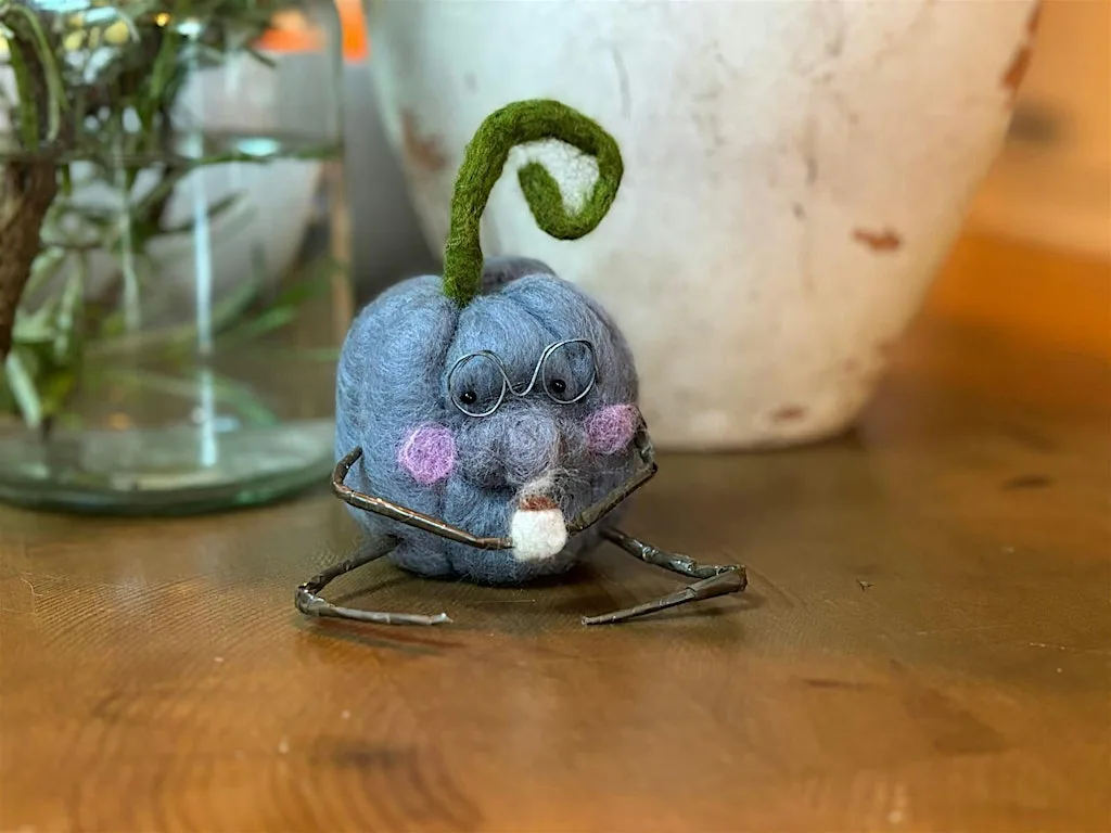 Felt N’ Fizz Workshop - Pumpkins at L’Artiste Assoiffé