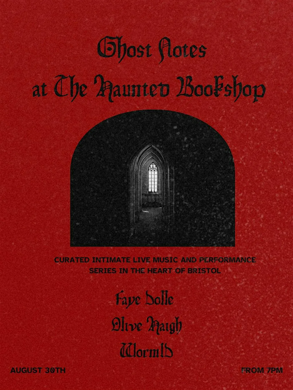 Ghost Notes at the Haunted Bookshop
