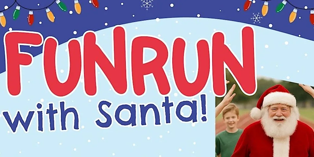 Mini Athletics Santa Fun Run at Colchester Sports Park