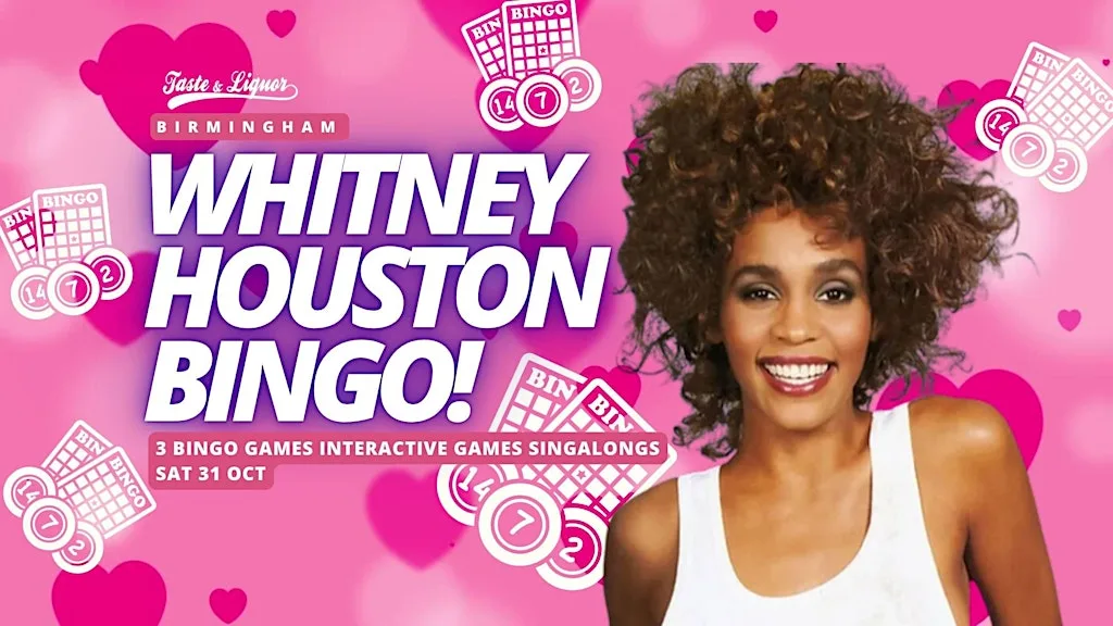 Whitney Houston Bingo Birmingham 2026: (October 31) at Birmingham Bierkeller