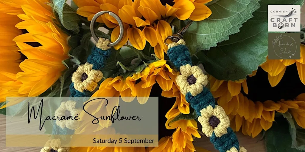 Macramé floral art workshop