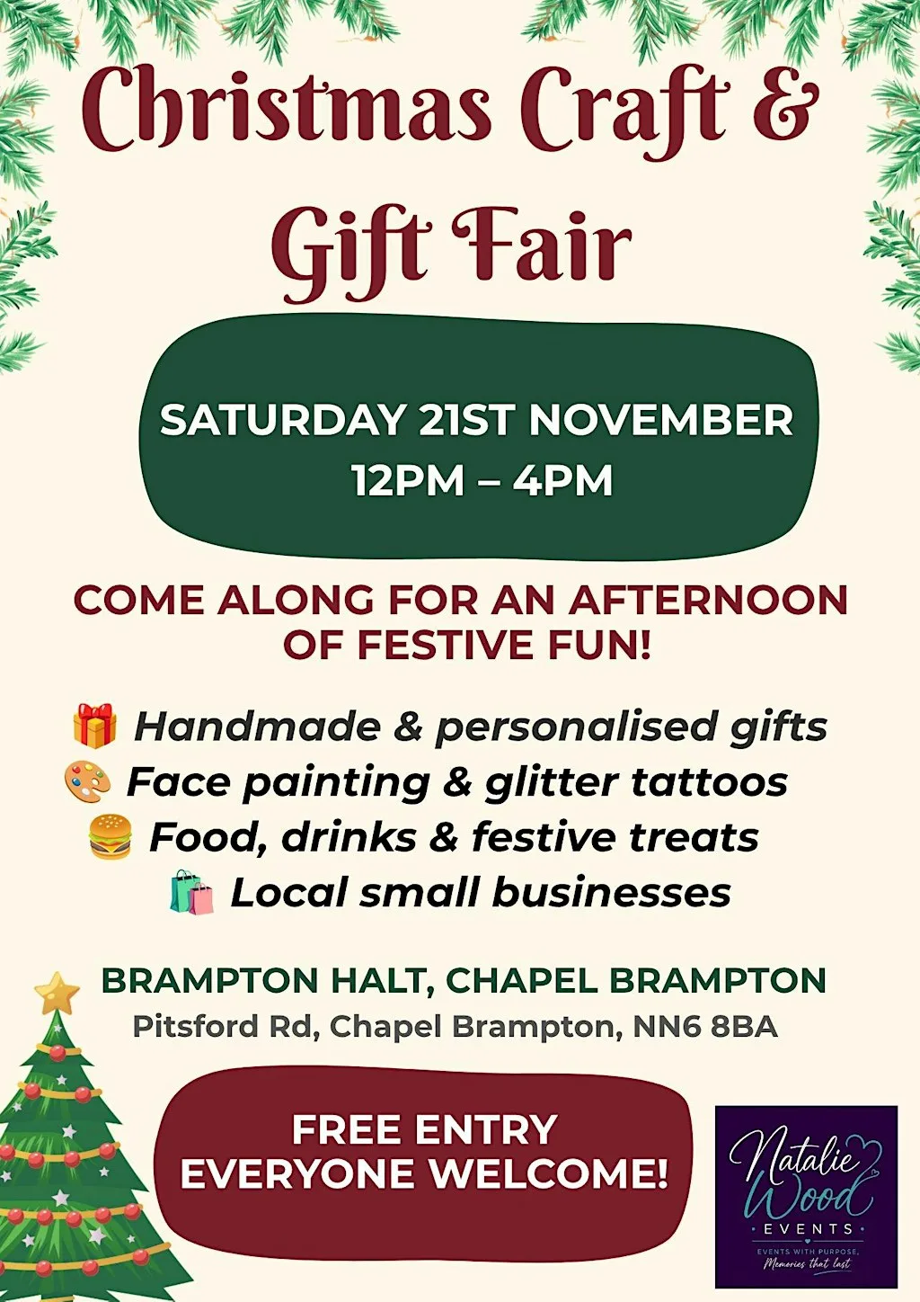 Christmas Craft & Gift Fair at Brampton Halt
