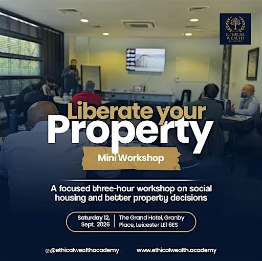 Social Housing Workshop - LIBERATE YOUR PROPERTY - Liecester at The Grand Hotel Leicester by The Unlimited Collection