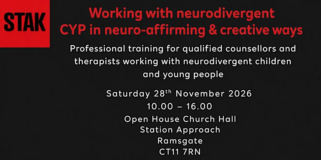 Working with neurodivergent CYP in neuro-affirming & creative ways
