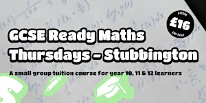 GCSE Ready Course (Maths), Year 10 to 12 (Stubbington) at Holy Rood Church