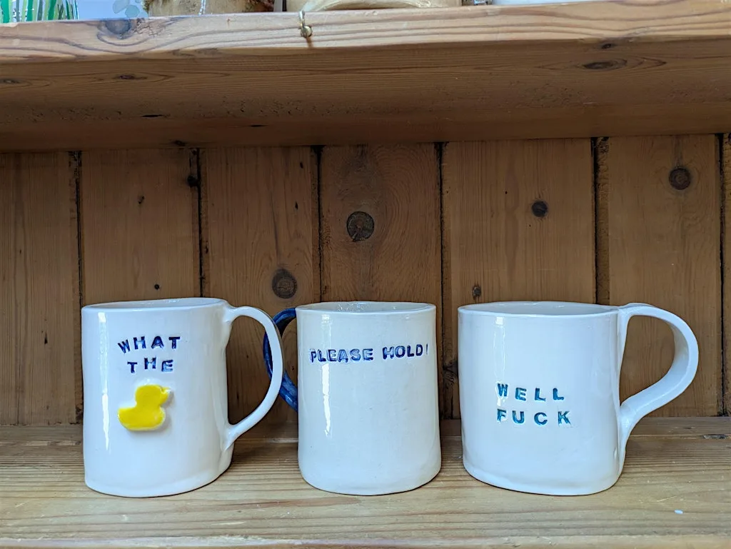 Sweary Mugs Making - Ceramic Workshop at City Business Park