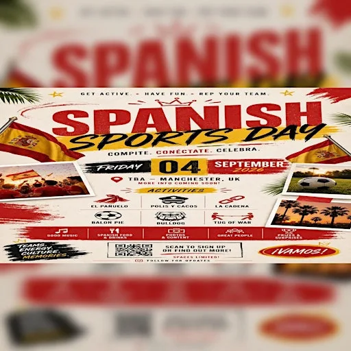 Spanish Sports Day at 18 Hemsley St