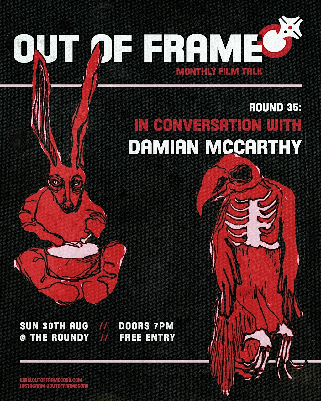 OUT OF FRAME - Round 35: In Conversation with Damian McCarthy at The Roundy